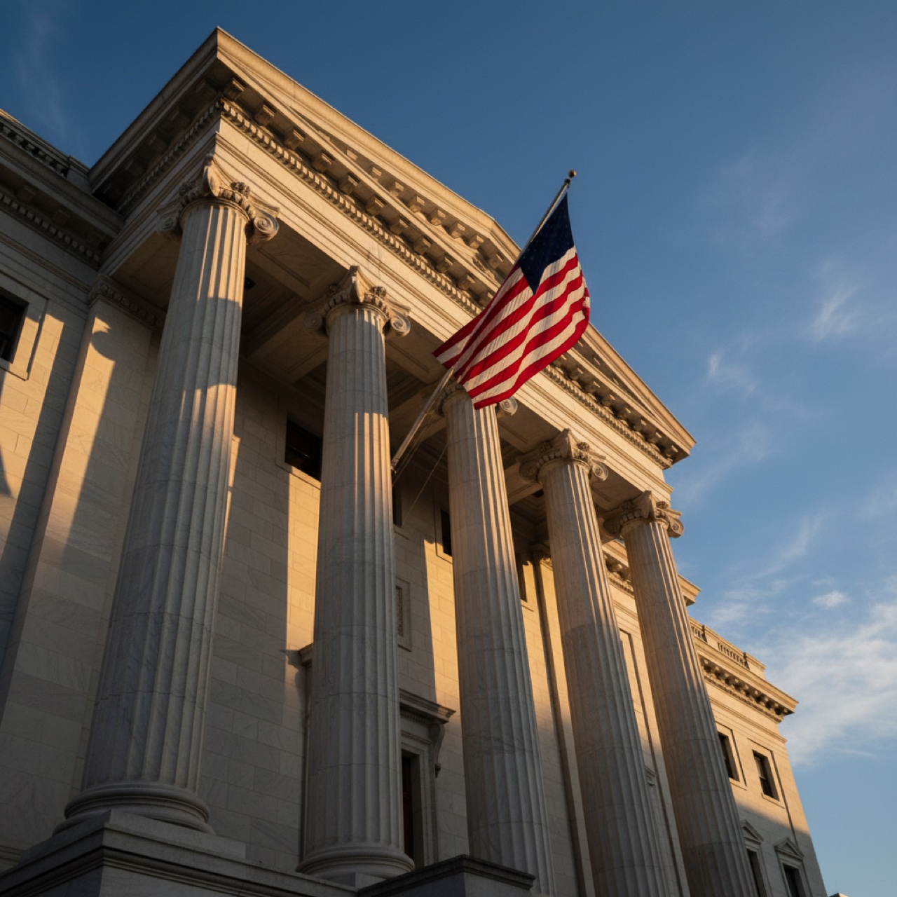 Courthouse columns, Providence Rhode Island