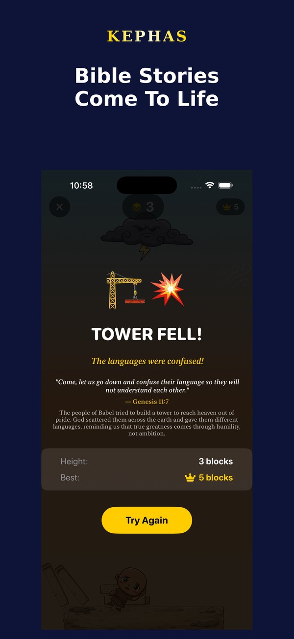 Tower of Babel game
